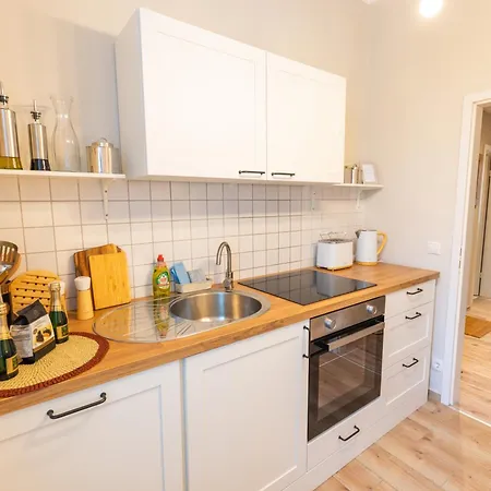 Living - Zentrumslage Parkplatz Babybett Apartmán Budyšín