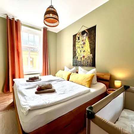 Living - Zentrumslage Parkplatz Babybett Apartmán Budyšín