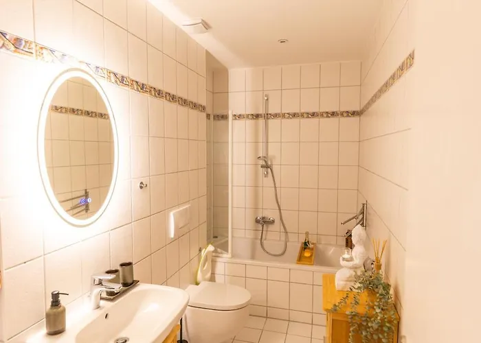 شقة Living - Zentrumslage Parkplatz Babybett